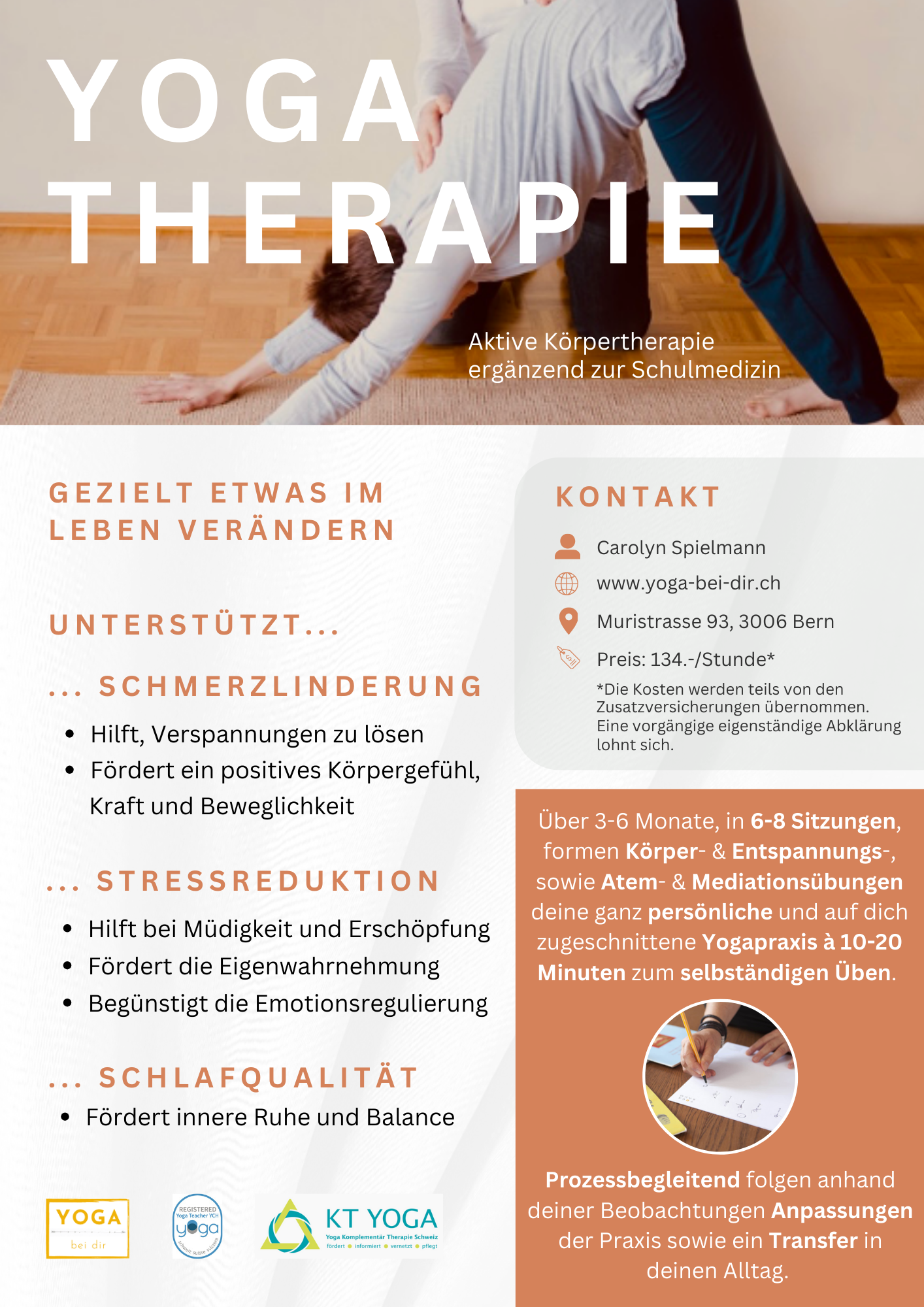 Yogatherapie, Komplementärtherapie